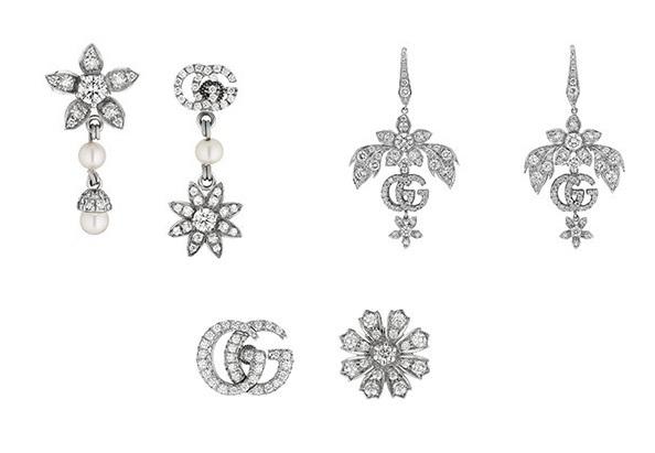 Gucci Flora系列珠宝新品 保留了花儿的野性之美