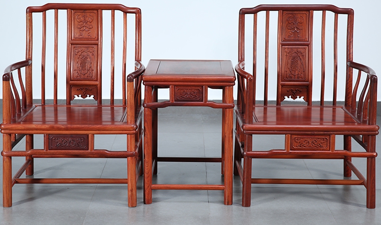 “贡艺名居新中式南宫椅”一套红木沙发价格