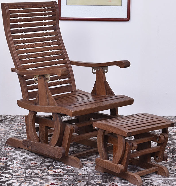“苏汀小镇中式古典摇椅”一套红木家具多少钱