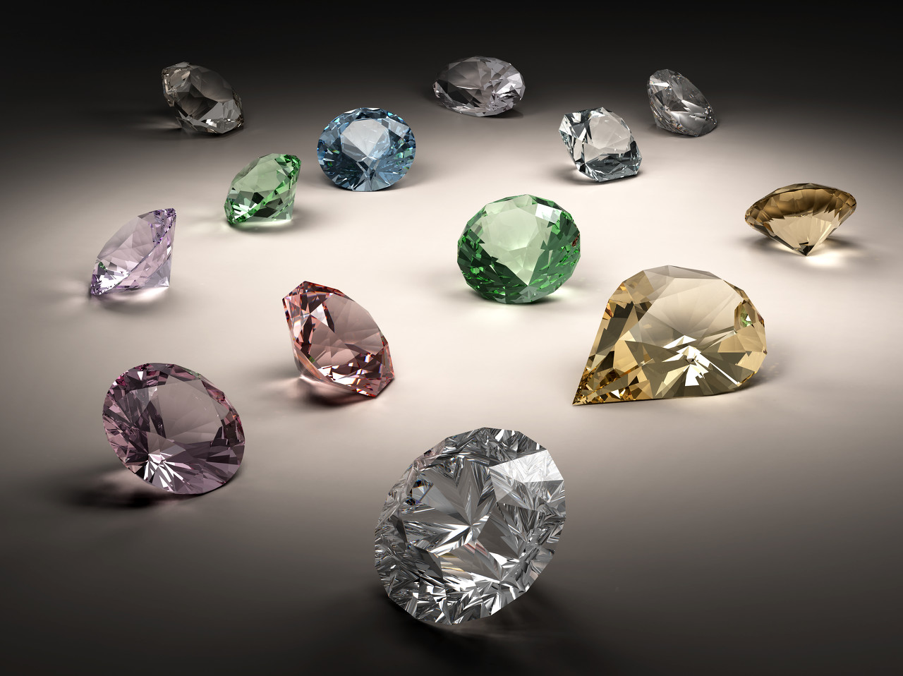 彩色钻石戒指：既有彩色宝石的瑰丽缤纷又有钻石的永恒魅力