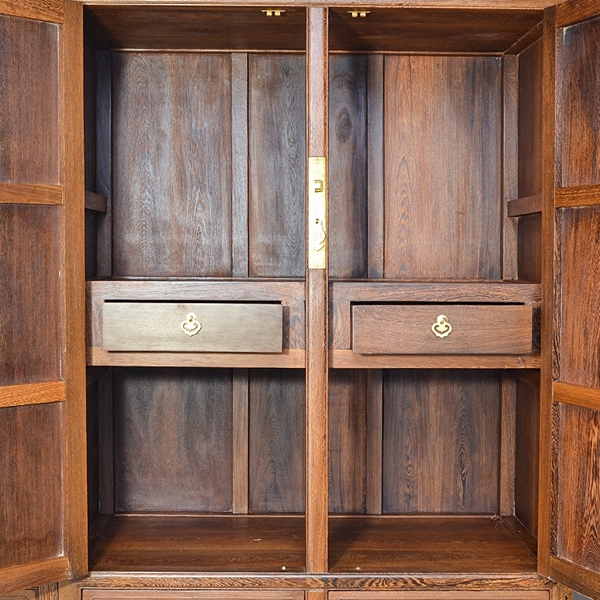 “景中橼花顶箱柜中式仿古衣橱柜”红木家具的价格
